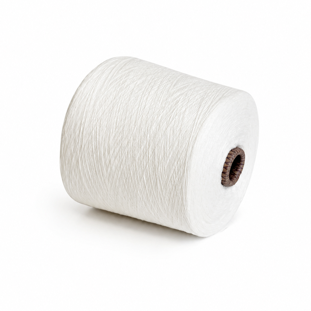 Linen Soft (LC06) - 55% лён, 45% хлопок, цвет 003 (молочный), 2/30NM