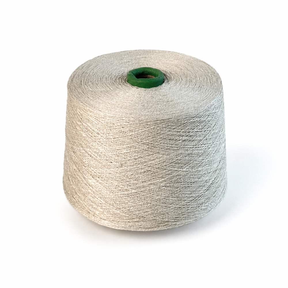 Linen Air (L203) - 100% European Linen (лён), цвет A069 (натуральный лён меланж), 2/28NM — изображение 2