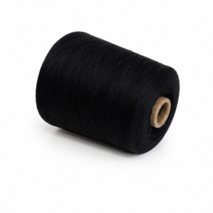 Linen Soft (LC06) - 55% лён, 45% хлопок, цвет 001 (черный), 2/30NM